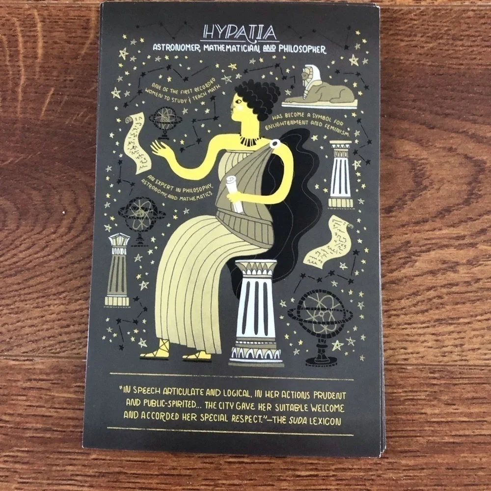 Women in Science by: Rachel Ignotofsky postcard set #1